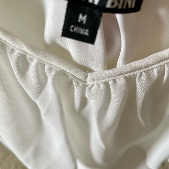 Gianni Bini new without tags white silky camisole - Picture 2 of 8